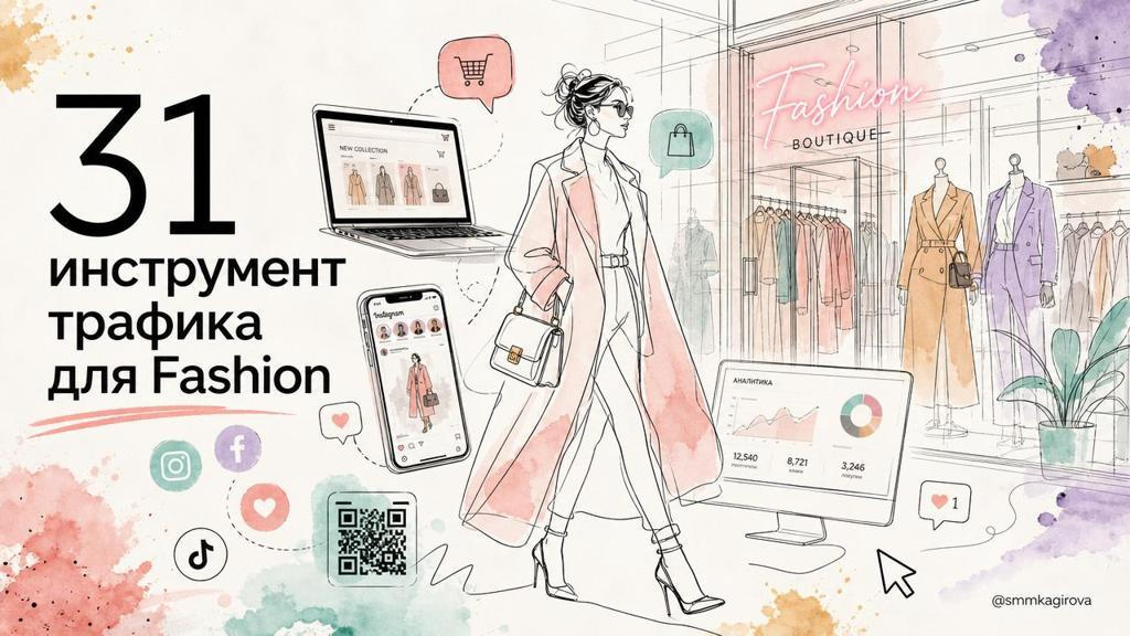 31 источник аудитории для Fashion в 2026 году